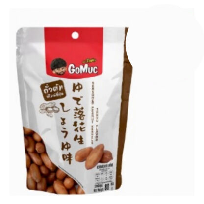 Арахис Gomuc со вкусом соевого соуса, 80 г (Gomuc Seasoned Peanuts Shoyu 80 g)