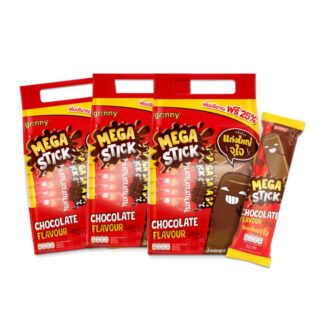 Кукурузный снек Grinny со вкусом шоколада, 11 г (GRINNY Corn Snack With Chocolate Flavor 11g)