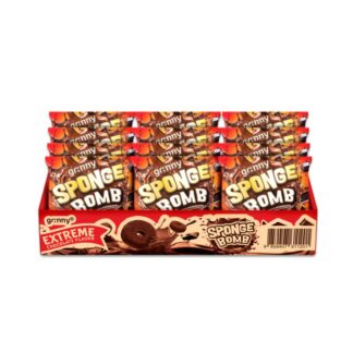 Снек Grinny Sponge Bomb Extreme с шоколадом, 15 г (GRINNY Sponge Bomb Snack Extreme Chocolate Flavor 15g)