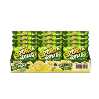 Снек Grinny Sponge Bomb Extreme с зелёным чаем, 15 г (GRINNY Sponge Bomb Snack Extreme Green Tea Flavor 15g)