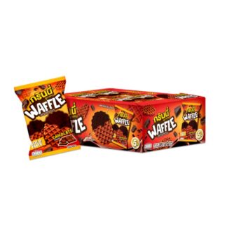 Вафельный снек Grinny Waffle Crisp Extreme с шоколадом, 18 г (GRINNY Waffle Crisp Extreme Chocolate Flavor 18g)