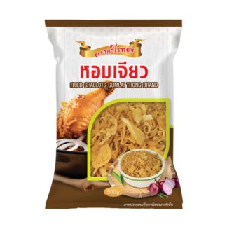 Жареный лук-шалот Gumlai Thong, 500 г (GUMLAI THONG Fried Shallots 500g)