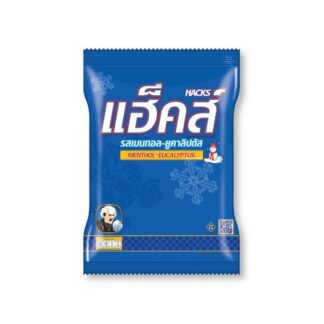 Леденцы Hacks с ментолом и эвкалиптом, 94,5 г (Hacks Menthol Eucalyptus Candy 94.5g)