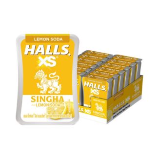 Леденцы Halls XS «Сингха лимонная содовая», 12 г (HALLS XS Singha Lemon Soda 12g)