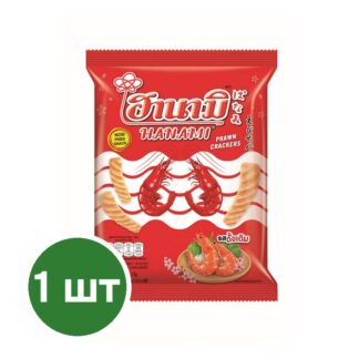 Креветочные крекеры Hanami оригинальные, 52 г (HANAMI Prawn Cracker Original 52g)