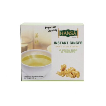 Растворимый имбирный напиток Hansa, 10 пакетиков (Hansa Instant Ginger)