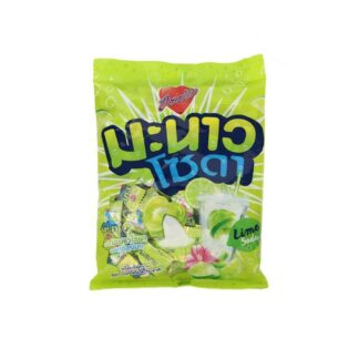 Леденцы Hartbeat со вкусом лайма и содовой с шербетом, 300 г (100 шт.) (Hartbeat Lime Soda with Sherbet Candy 300g (100 pcs))