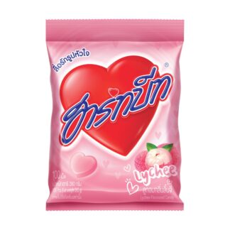 Леденцы Hartbeat со вкусом личи, 280 г (100 шт.) (Hartbeat Lychee Candy 280g (100 pcs))