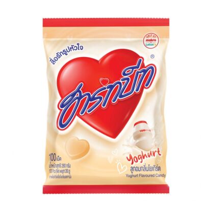 Леденцы Hartbeat со вкусом йогурта, 280 г (100 шт.) (Hartbeat Yogurt Candy 280g (100 pcs))