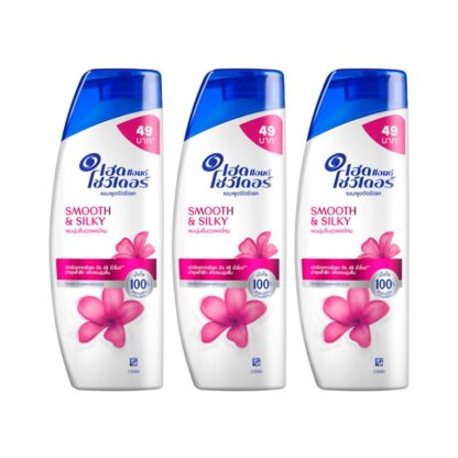 Шампунь против перхоти Head & Shoulders Smooth & Silky, 120 мл, набор 3 шт. (Head & Shoulders Shampoo Smooth & Silky 120 ml x3)