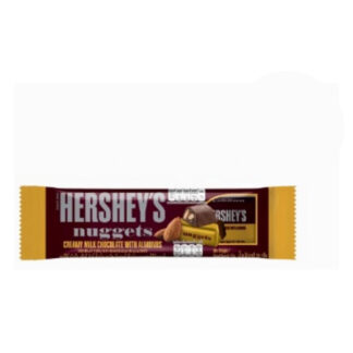 Шоколадные конфеты Hershey’s Nuggets из молочного шоколада с миндалём, 28 г (HERSHEY’S Nuggets Creamy Milk Chocolate with Almonds 28 g)