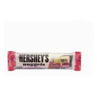 Конфеты Hershey’s Nuggets со вкусом клубники, 28 г (HERSHEY’S Nuggets Creamy Strawberry 28 g)