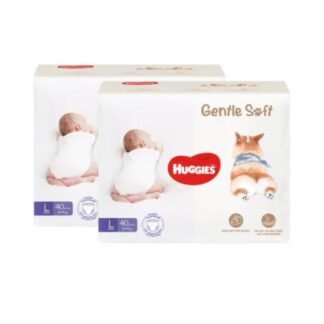 Подгузники-трусики Huggies Gentle Soft Super Premium, размер L, 40 шт. (HUGGIES Gentle Soft Super Premium Pants Size L 40pcs)