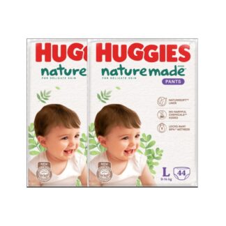 Подгузники-трусики Huggies Naturemade Super Premium, размер L (HUGGIES Naturemade Super Premium Pants Size L)