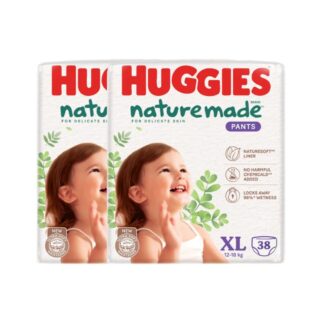 Подгузники-трусики Huggies Naturemade Super Premium, размер XL (HUGGIES Naturemade Super Premium Pants Size XL)