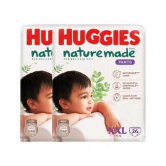 Подгузники-трусики Huggies Naturemade Super Premium, размер XXL (HUGGIES Naturemade Super Premium Pants Size XXL)