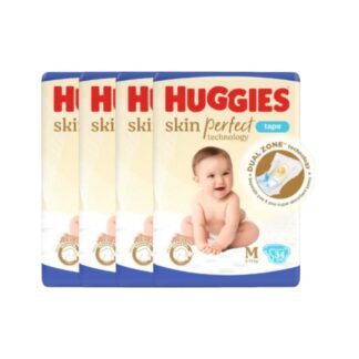 Подгузники на липучках Huggies Skin Perfect Technology Premium, размер M (HUGGIES Skin Perfect Technology Premium Tape Diapers Size M)