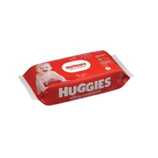 Влажные салфетки Huggies Ultra Comfort, 56 шт. (HUGGIES Ultra Comfort Baby Wipes 56 sheets)