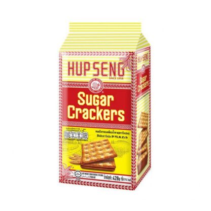 Сахарное печенье-крекер Hup Seng, 428 г (HUP SENG Sugar Cracker 428g)