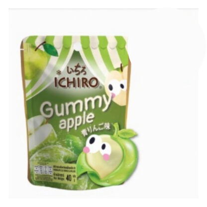Мармелад Ichiro со вкусом яблока, 40 г (Ichiro Gummy Apple 40 g)