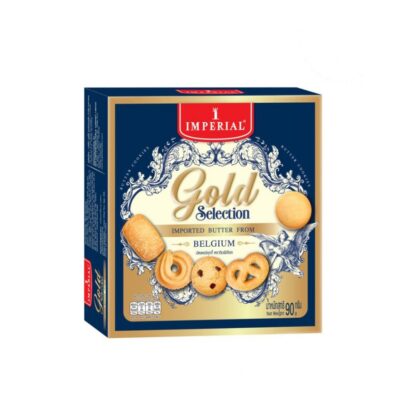 Сливочное печенье Imperial Gold Selection, 90 г (Imperial Gold Selection Butter Cookies 90 g)
