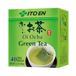 Японский зелёный чай Ito En Oi Ocha Ryokucha в пакетиках, 80 г (Ito En Green Tea Oi Ocha Ryokucha 80 g, 40 Tea Bags)