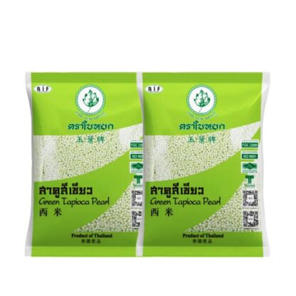 Тапиока Jade Leaf с пандан, 400 г, набор 2 шт. (JADE LEAF Pandanus Tapioca Seed 400g x2)