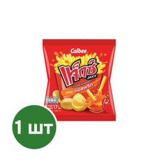 Картофельные палочки Jaxx с соусом чили, 73 г (JAXX Extrude Chili Sauce 73g)