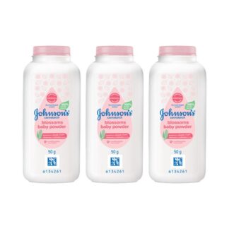 Детская присыпка Johnson's на кукурузном крахмале Blossoms, 50 г (JOHNSON'S Cornstarch Blossoms Baby Powder 50g)