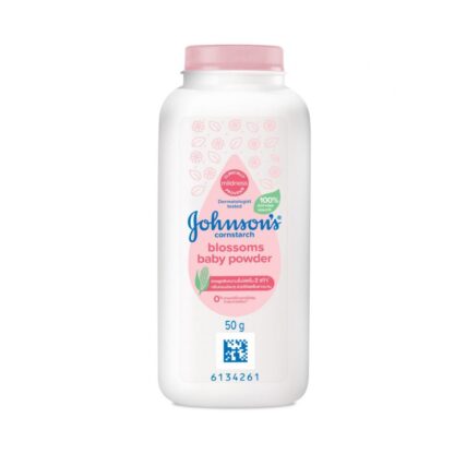 Детская присыпка Johnson's на кукурузном крахмале Blossoms, 50 г (JOHNSON'S Cornstarch Blossoms Baby Powder 50g)