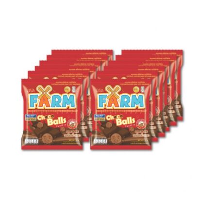 Кукурузный снек Joto Farm с шоколадом, 12 г, набор 12 шт. (JOTO FARM Chocolate Crispy Corn 12g x12)