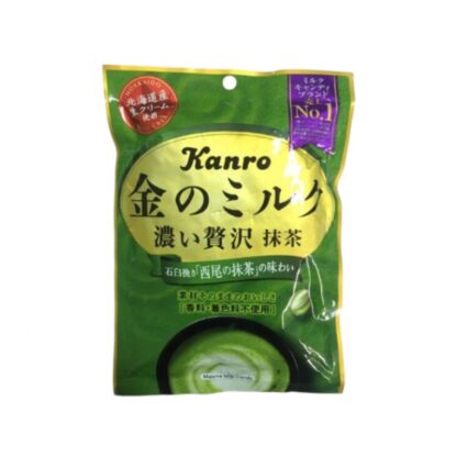 Молочные конфеты Kanro со вкусом матча, 61 г (Kanro Matcha Milk Candy 61g)