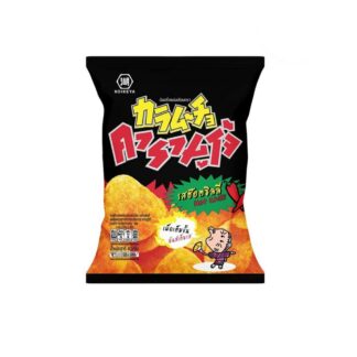 Картофельные чипсы Karamucho острые с чили, 40 г (KARAMUCHO Potato Chip Hot Chili Flat Cut 40g)