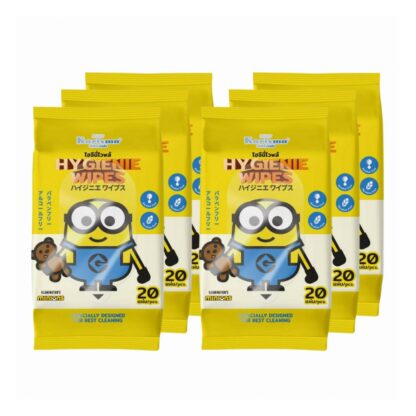 Антибактериальные влажные салфетки Karisma Hygienie, 20 шт., набор 3 шт. (KARISMA Hygiene Wipes Antibacterial 20pcs x3)