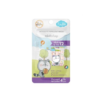 Детские пластыри от комаров Kindee, 4 шт. (Kindee Mosquito Repellent Patch 4 pcs)