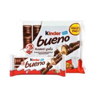 Шоколад Kinder Bueno, 129 г (KINDER BUENO Chocolate 129g)
