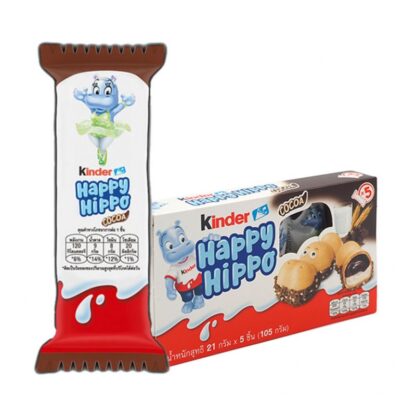 Шоколад Kinder Joy Happy Hippo, 105 г (KINDER JOY Happy Hippo Chocolate 105g)