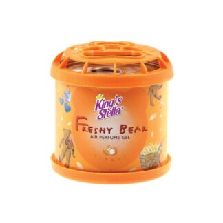 Гелевый ароматизатор King's Stella Freshy Bear Gel «Цитрус», 80 г (KING'S STELLA Freshy Bear Perfume Gel Citrus 80g)