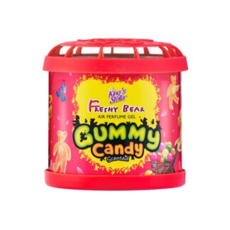 Гелевый ароматизатор King's Stella Freshy Bear Gel «Мармеладные конфеты», 80 г (KING'S STELLA Freshy Bear Perfume Gel Gummy Candy 80g)