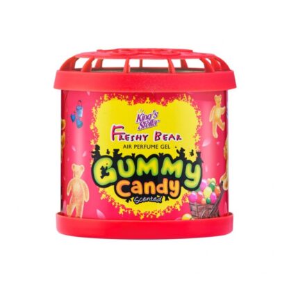 Гелевый ароматизатор King's Stella Freshy Bear Gel «Мармеладные конфеты», 80 г (KING'S STELLA Freshy Bear Perfume Gel Gummy Candy 80g)