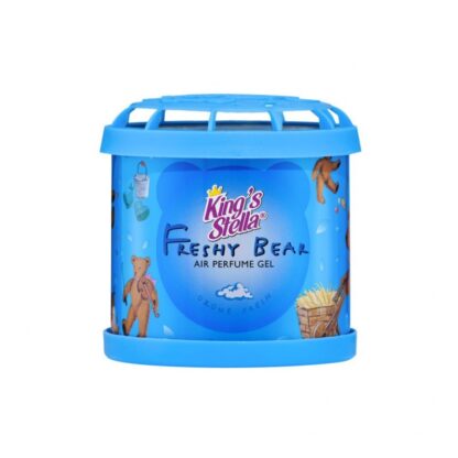 Гелевый ароматизатор King's Stella Freshy Bear Gel «Озоновая свежесть», 80 г (KING'S STELLA Freshy Bear Perfume Gel Ozone Fresh 80g)
