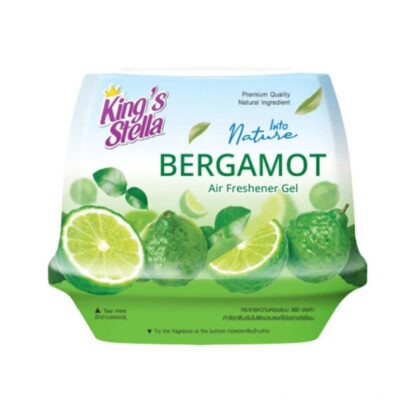 Гелевый ароматизатор King's Stella Into Nature «Бергамот», 180 г (KING'S STELLA Into Nature Gel Bergamot 180g)
