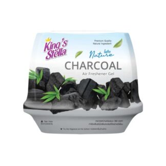 Гелевый ароматизатор King's Stella Into Nature «Древесный уголь», 180 г (KING'S STELLA Into Nature Gel Charcoal 180g)