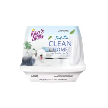 Гелевый ароматизатор King's Stella Into Nature «Чистый дом», 180 г (KING'S STELLA Into Nature Gel Clean Home 180g)