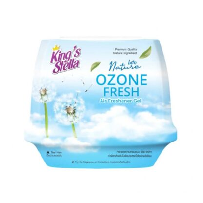 Гелевый ароматизатор King's Stella Into Nature «Озоновая свежесть», 180 г (KING'S STELLA Into Nature Gel Ozone Fresh 180g)