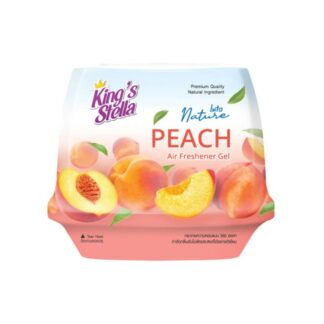 Гелевый ароматизатор King's Stella Into Nature «Персик», 180 г (KING'S STELLA Into Nature Gel Peach 180g)