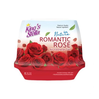Гелевый ароматизатор King's Stella Into Nature «Романтическая роза», 180 г (KING'S STELLA Into Nature Gel Romantic Rose 180g)