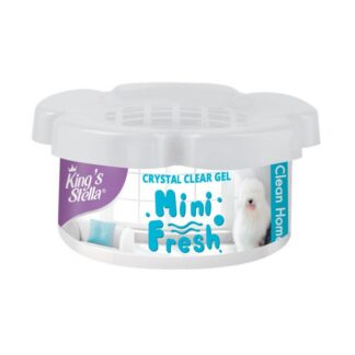 Гелевый ароматизатор King's Stella Mini Fresh «Чистый дом», 60 г (KING'S STELLA Mini Fresh Gel Clean Home 60g)