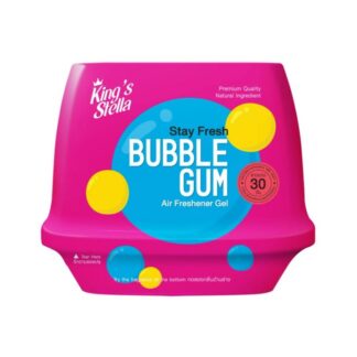 Гелевый ароматизатор King's Stella Stay Fresh «Жвачка», 180 г (KING'S STELLA Stay Fresh Air Freshener Gel Bubble Gum 180g)