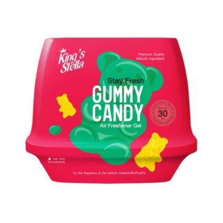 Гелевый ароматизатор King's Stella Stay Fresh «Мармеладные конфеты», 180 г (KING'S STELLA Stay Fresh Air Freshener Gel Gummy Candy 180g)